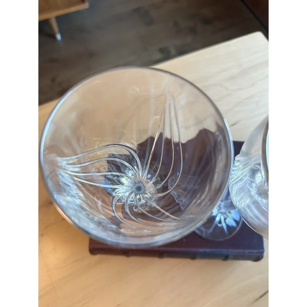 Lenox Crystal - Debut Platinum - Set of 2 Water Goblets